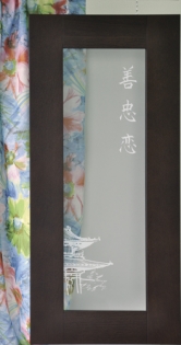 Лазерная гравировка. Витраж Л 4